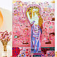 Pintura rosa Madre e hijo (Gustav Klimt madre e hijo). Pictures. Irina Bast. Artist with cat (irina-bast). Интернет-магазин Ярмарка Мастеров.  Фото №2