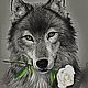 A set of embroidery beads 'WOLF AND ROSE', Embroidery kits, Ufa,  Фото №1