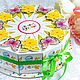 Бумажный торт, 12 коробочек для сладостей и сюрпризов, Упаковочная коробка, Белгород,  Фото №1