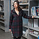Autumn coat with a hood ' Plaid'. Coats. AMODAY. Online shopping on My Livemaster.  Фото №2