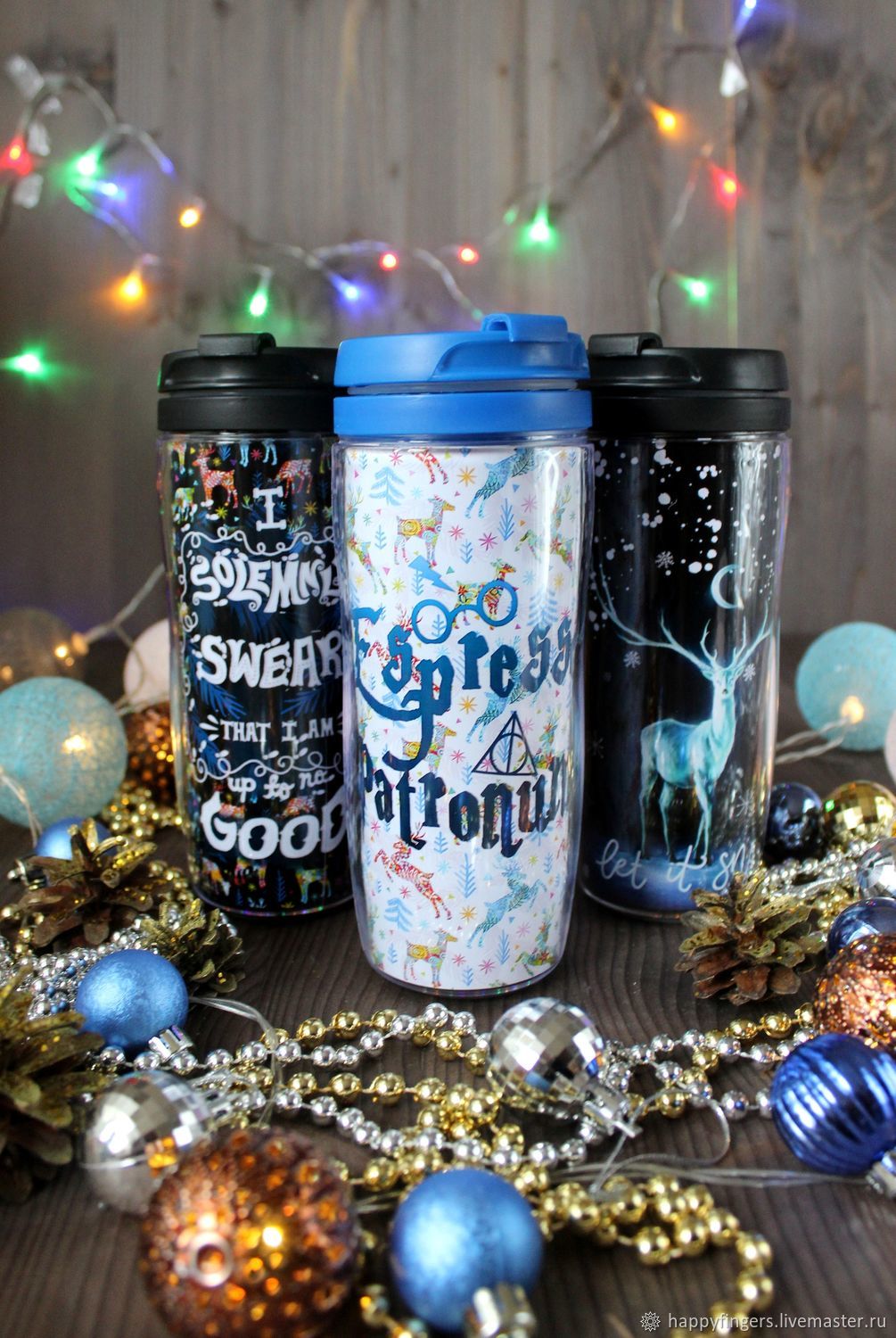 Set Of Harry Potter Owl Patronus Is A Stag Kupit Na Yarmarke Masterov Kakg2com Kruzhki I Chashki Elektrostal