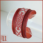 Украшения handmade. Livemaster - original item Bracelet with Slavic ornament. Handmade.