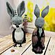  hare plus sparrow (zayebushek). Interior doll. Natalia Smolkina Vyazanka (Vjzanka). Online shopping on My Livemaster.  Фото №2