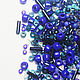 Beads mix Toho 3224 5g Blue-Turquoise, Beads, Solikamsk,  Фото №1
