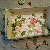 Для дома и интерьера handmade. Livemaster - original item Box(stand) for spices herbes de Provence. Handmade.