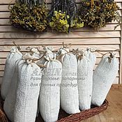 Травы для бани & деревянная вешалка