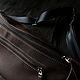 Waist leather bag (chocolate) budget model. Waist Bag. odalgoods (odalgoods). Online shopping on My Livemaster.  Фото №2