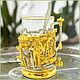 Gift cup holder 'Oil workers' z2217, Mugs and cups, Chrysostom,  Фото №1