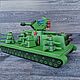 Order Machinery and robots: KV 45 tank is a toy made of wood. Wooden crafts handmade. Livemaster. . Machines and robots Фото №3