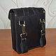 Order Mens waist bag genuine leather. ALTI (ALTI). Livemaster. . Men\'s bag Фото №3