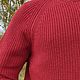 Large size raglan sweater. Mens sweaters. Knitted Things For All (matronka). My Livemaster. Фото №5