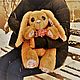 Teddy-Bunny Pauline. Stuffed Toys. warmth (irina-shax). Online shopping on My Livemaster.  Фото №2