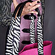 Shopper bag white zebra made of genuine leather. Shopper. Lollypie - Modiste Cat. My Livemaster. Фото №5