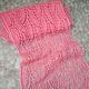Scarf or stole 'Gentle' hand-knitted, Wraps, Dmitrov,  Фото №1