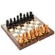 Folding chess 'Shiva' beech, WoodGames, Chess, St. Petersburg,  Фото №1