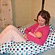 Подушка для беременных. Подушка для кормления. Анастасия (forkid). Интернет-магазин Ярмарка Мастеров.  Фото №2