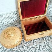 Для дома и интерьера handmade. Livemaster - original item Vanilla Sherbet Jewelry Box Set. Handmade.