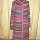 Order Knitted coat 'Russian character', a gift to the girl. Anna Ivanova (auvtors kniting). Livemaster. . Coats Фото №3