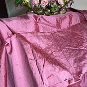 Материалы для творчества handmade. Livemaster - original item Pink Flamingo Fabric, shantung silk, China. Handmade.