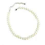 Украшения handmade. Livemaster - original item Necklace made of natural pearls, pearl jewelry, classic. Handmade.