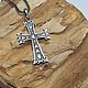Cross male-female made of 925 sterling silver HH0078. Cross. Sunny Silver. My Livemaster. Фото №4