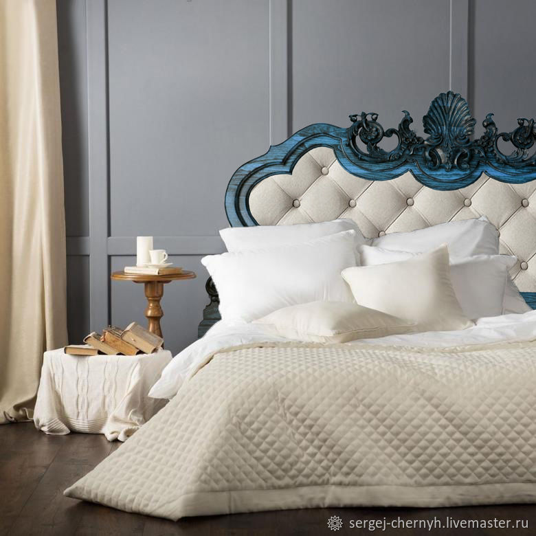 Кровать \"Париж\"(изголовье) с \"каретной стяжкой\" в интернет-магазине на ...