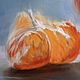 Oil painting on canvas 'New Year's tangerine'. Pictures. Hudozhnik Yuliya Kravchenko (realism-painting). Интернет-магазин Ярмарка Мастеров.  Фото №2