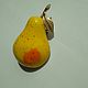 Vintage brooch ' Ripe pear'. Vintage brooches. antresol56. Online shopping on My Livemaster.  Фото №2