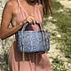 Marisa Python leather handbag. Classic Bag. exotiqpython. My Livemaster. Фото №4