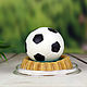 Order Gift soap in the dome Soccer ball. Soap-making workshop. Livemaster. . Soap Фото №3