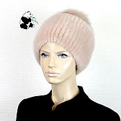 Аксессуары handmade. Livemaster - original item Elegant ladies hat made of fur Finnish mink. Art.DF-82. Handmade.