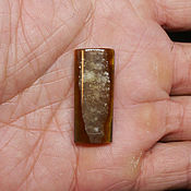 Кабошон, аммонитовый симбирцит 37 мм