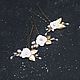 Wedding hairpins with flowers and Golden leaves. Hair Decoration. mayjune. Online shopping on My Livemaster.  Фото №2