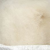 Материалы для творчества handmade. Livemaster - original item Cardoons Samoyed . White dog carding .. Handmade.