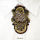Brutal Pirate brooch, made in the soutache technique. Brooches. VeninnaS. Online shopping on My Livemaster.  Фото №2
