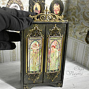 Сувениры и подарки handmade. Livemaster - original item 1:12:  miniature Wardrobe a Fly. Handmade.