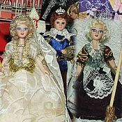 Gzhel, Khokhloma, Skomorokh, Dymkovskaya - dolls Russian crafts -