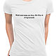 T-shirt cotton 'May inglish of the Troubles', T-shirts, Moscow,  Фото №1