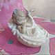 Испанский фарфор Lladro. "Сладкие сны". Девочка в люльке, Статуэтки, Челябинск,  Фото №1