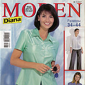 Материалы для творчества handmade. Livemaster - original item Diana Moden Magazine for the low 2007. Handmade.