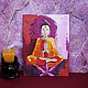 Картина Будда "Медитация" Йога декор, Дзен стиль, Картины, Ильский,  Фото №1