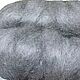 Козий пух, пух козы светло - серый. Волокна. НАТУРАЛЬНАЯ ОВЕЧЬЯ ШЕРСТЬ И КОЗИЙ ПУХ. Интернет-магазин Ярмарка Мастеров.  Фото №2