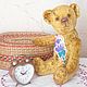  Teddy bear cornflower. Teddy Bears. Nadezhda Belova Christmas gift. Online shopping on My Livemaster.  Фото №2