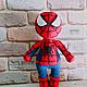 Человек паук, вязаная игрушка, Амигуруми куклы и игрушки, Лабинск,  Фото №1