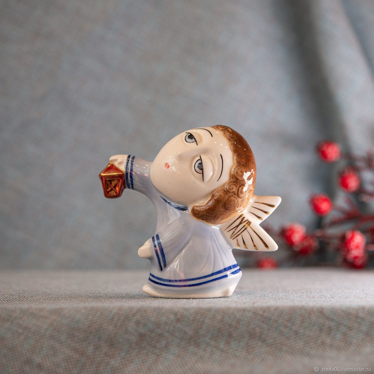 Guardian Angel with a flashlight, Easter souvenirs, Sergiev Posad,  Фото №1