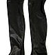 Leather women's high leg gaiters to mid-thigh. High Boots. Lollypie - Modiste Cat. My Livemaster. Фото №6