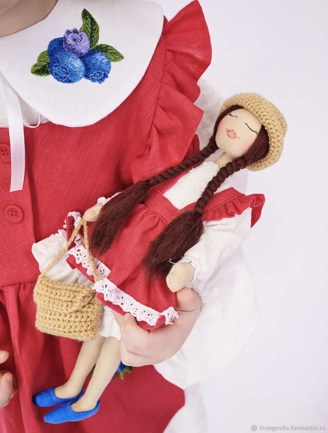 Кукла "Княженика" в интернет-магазине Ярмарка Мастеров по цене 4400 ...