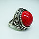 Coral for Clara-ring, Vintage ring, Moscow,  Фото №1