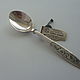 Cuchara de té de plata ' el móvil del Norte'. Spoons. Morozov. Online shopping on My Livemaster.  Фото №2