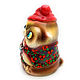 Ceramic statuette 'Owl with a mug'. Figurines. aboka. My Livemaster. Фото №5